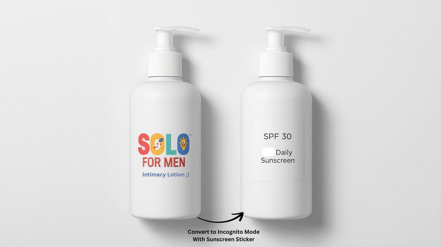 Solo Intimacy Lotion (8 OZ)